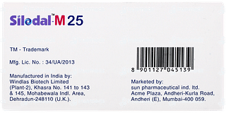 Silodal M 25 Tablet 10