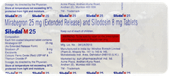 Silodal M 25 Tablet 10