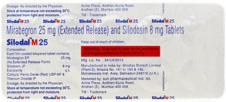 Silodal M 25 Tablet 10