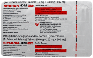 Sitaron Dm 500 Tablet 10
