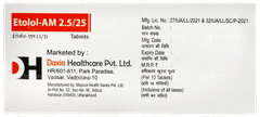 Etolol Am 2.5/25 Tablet 10