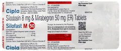 Silofast M 50 Tablet 10