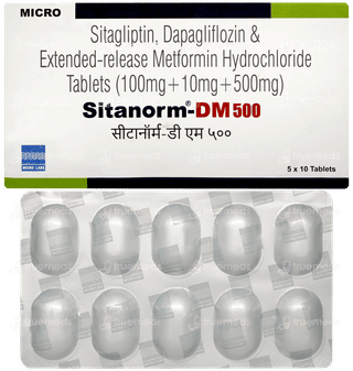 Sitanorm Dm 500 Tablet 10