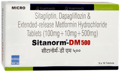 Sitanorm Dm 500 Tablet 10