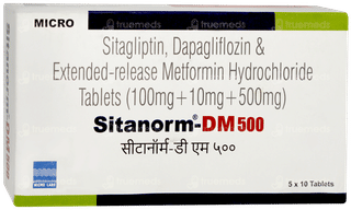 Sitanorm Dm 500 Tablet 10