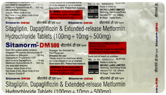 Sitanorm Dm 500 Tablet 10