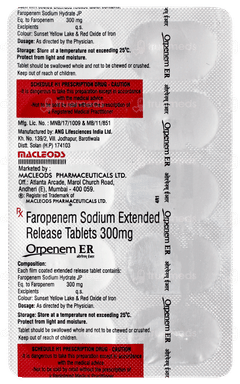 Orpenem Er Tablet 10