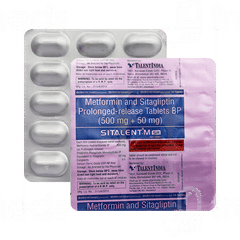 Sitalent M Sr 50/500 Tablet 15