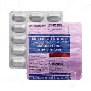Sitalent M Sr 50/500 Tablet 15