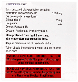 Glimital M2 Forte Tablet 15