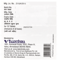 Glimital M2 Forte Tablet 15