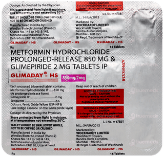 Glimaday Hs Tablet 15