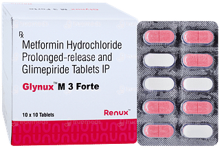 Glynux M 3 Forte Tablet 10