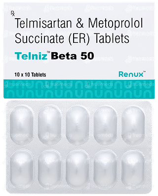 Telniz Beta 50 Tablet 10