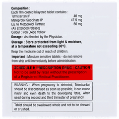 Telniz Beta 50 Tablet 10 Telniz Beta 50 Tablet 10