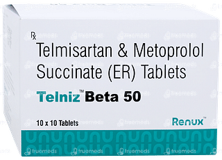 Telniz Beta 50 Tablet 10