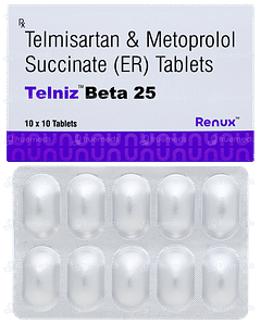 Telniz Beta 25 Tablet 10