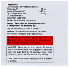 Telniz Beta 25 Tablet 10 Telniz Beta 25 Tablet 10