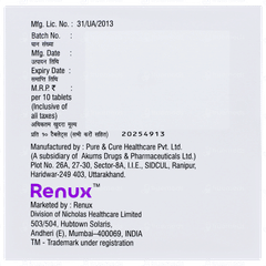 Telniz Beta 25 Tablet 10 Telniz Beta 25 Tablet 10