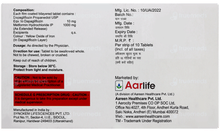 Sulidapa Mxr 10/1000 Tablet 10