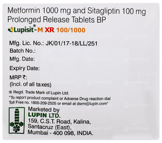 Lupisit M Xr Tablet 10