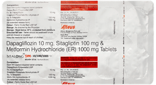 Sitalong Dm 10/100/1000 Tablet 10