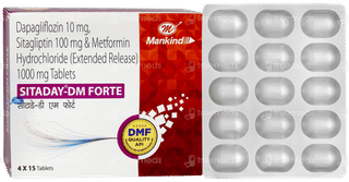 Sitaday Dm Forte Tablet 15