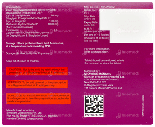 Sitaday Dm Forte Tablet 15