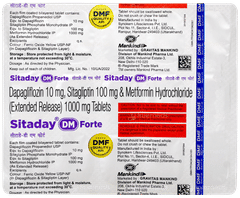 Sitaday Dm Forte Tablet 15