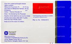 Metocard Xl 25 Tablet 15 Metocard Xl 25 Tablet 15