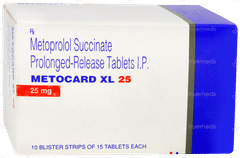 Metocard Xl 25 Tablet 15 Metocard Xl 25 Tablet 15