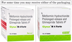 Glynux M 4 Forte Tablet 10 Glynux M 4 Forte Tablet 10