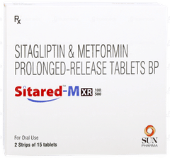 Sitared M Xr 100/500 Tablet 15