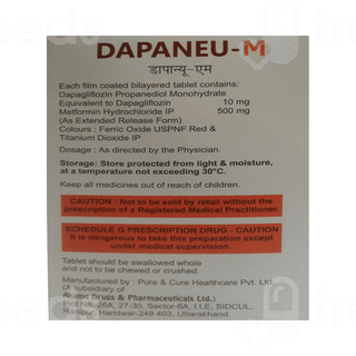Dapaneu M Tablet 15
