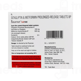 Istamet Xr 500 Tablet 15