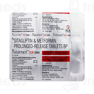 Istamet Xr 500 Tablet 15