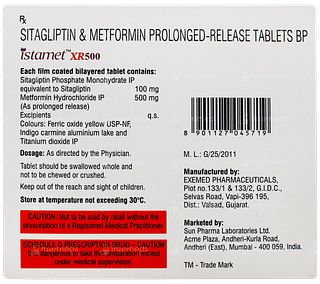 Istamet Xr 500 Tablet 15