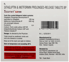 Istamet Xr 500 Tablet 15 Istamet Xr 500 Tablet 15