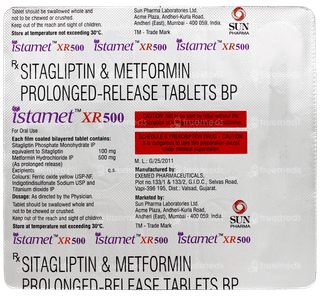 Istamet Xr 500 Tablet 15