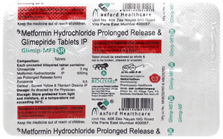 Glimip Mf3 Sr Tablet 10