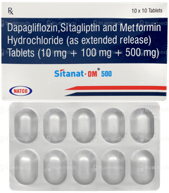 Sitanat Dm 500 Tablet 10