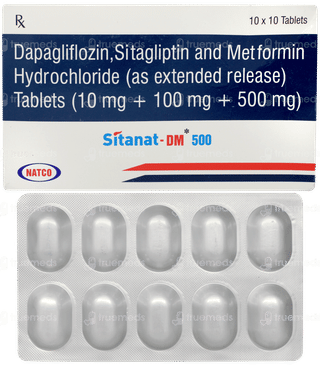 Sitanat Dm 500 Tablet 10