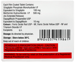 Sitanat Dm 500 Tablet 10