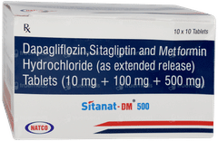 Sitanat Dm 500 Tablet 10