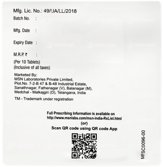 Linanext M Er 2.5/500 Tablet 10