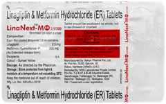 Linanext M Er 2.5/500 Tablet 10