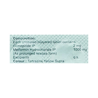 Glucoris M2 Forte Tablet 10