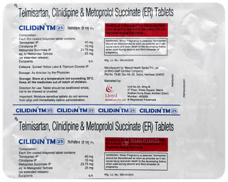 Cilidin Tm 25 Tablet 15