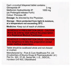 Glimicure M3 Forte Tablet 15