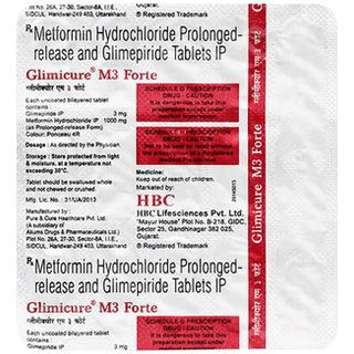Glimicure M3 Forte Tablet 15